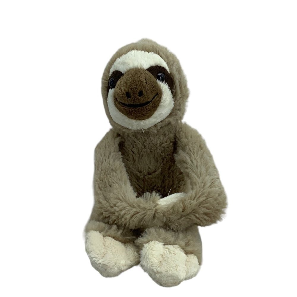 Dan Dee Sloth Hugging Hands‎ Stuffed Animal Plush Toy 12.5" Gray Brown